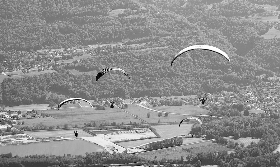 Parapentes à st hilaire